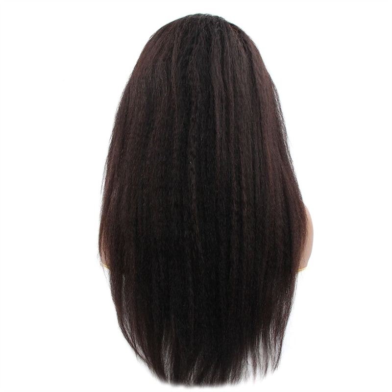 360 Kinky Straight Lace Front Wig With 180 Density - 图片 5